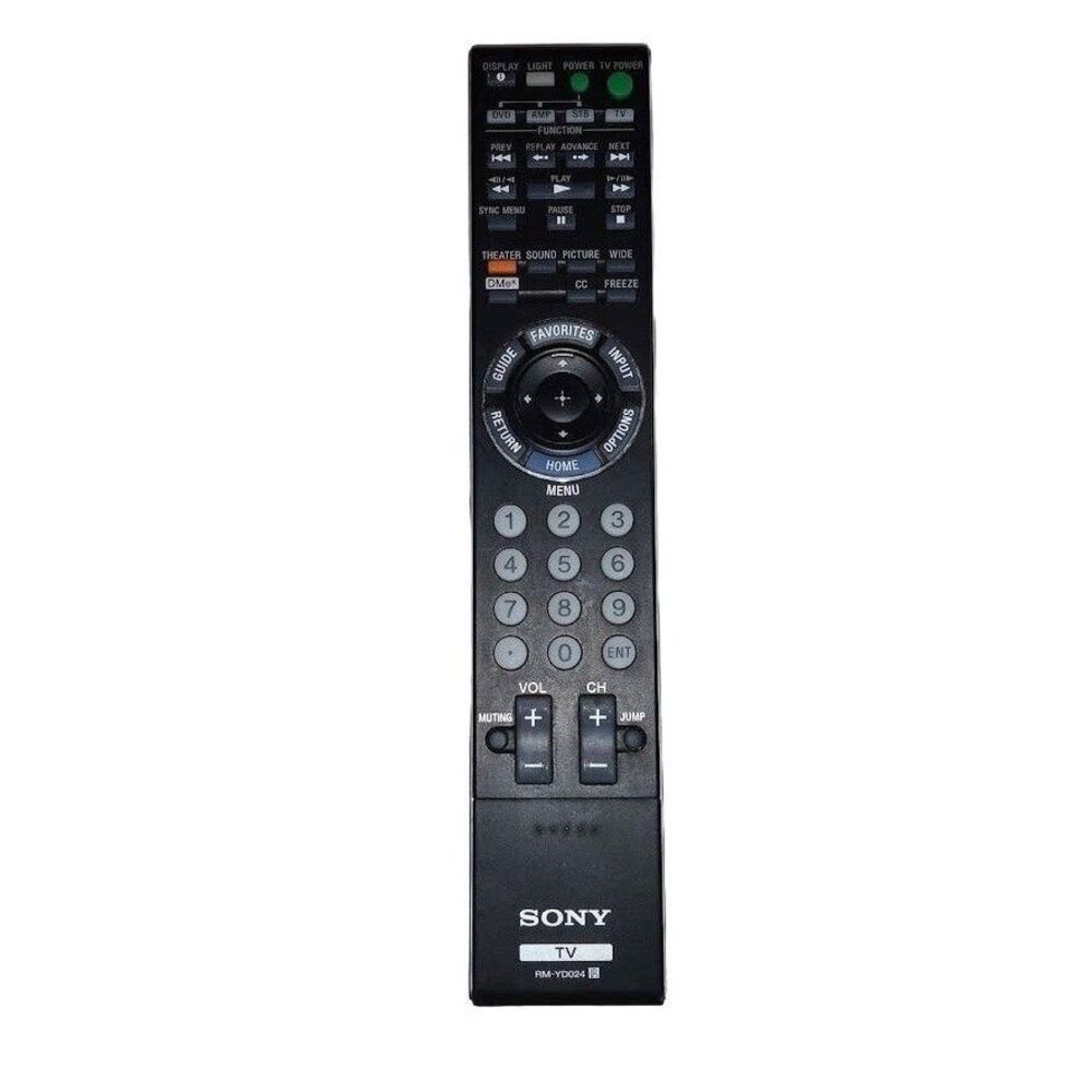Sony RM-YD024 DVD TV Remote Control Genuine OEM Tested Works